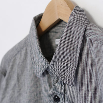 Work Shirt - CL Houndstooth｜Black/Grey