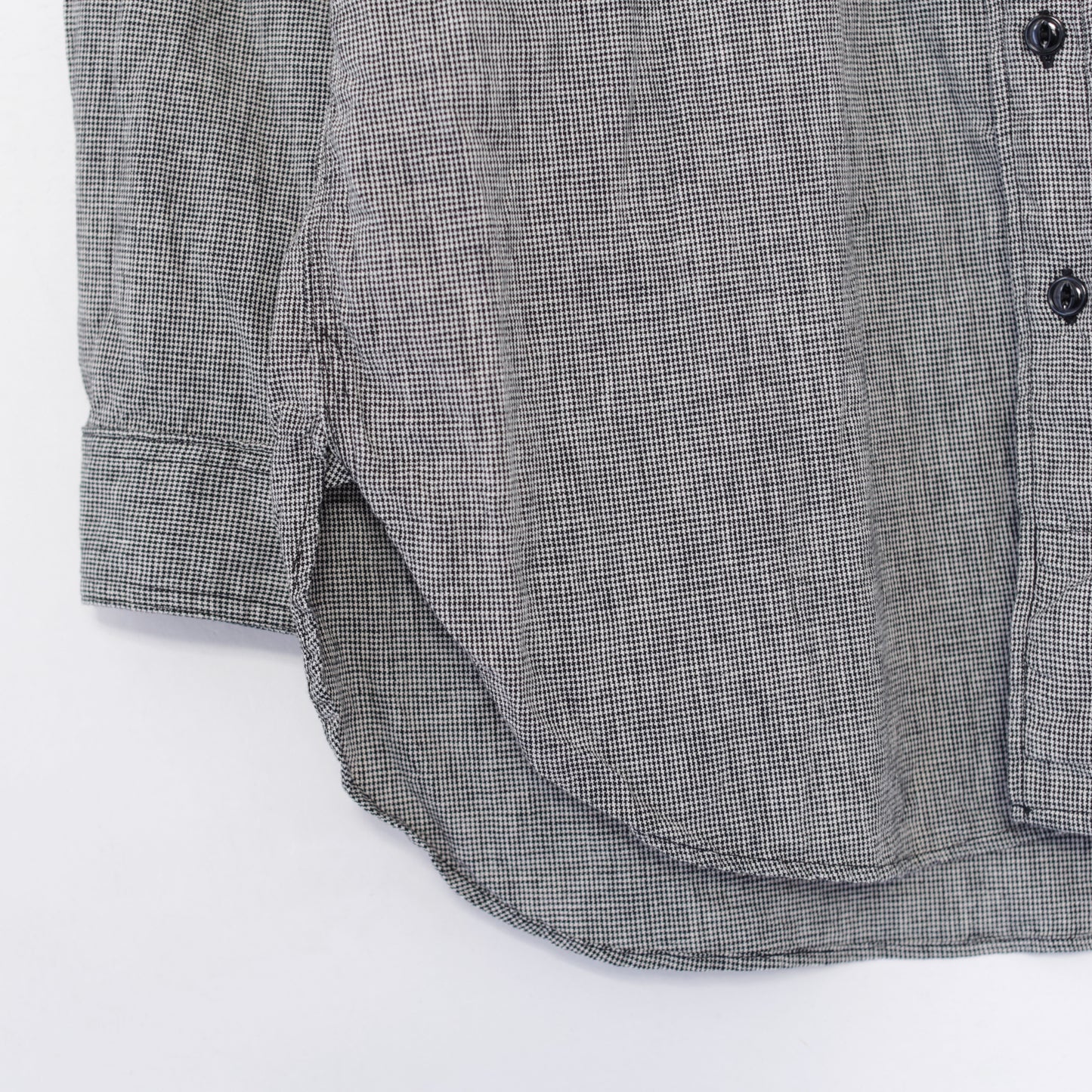Work Shirt - CL Houndstooth｜Black/Grey
