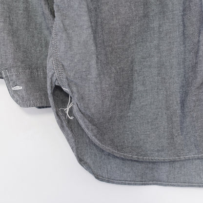Work Shirt - Cotton Chambray｜Grey