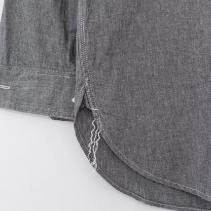 Work Shirt - Cotton Chambray｜Grey
