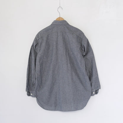 Work Shirt - Cotton Chambray｜Grey