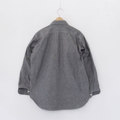 Work Shirt - Cotton Chambray｜Grey