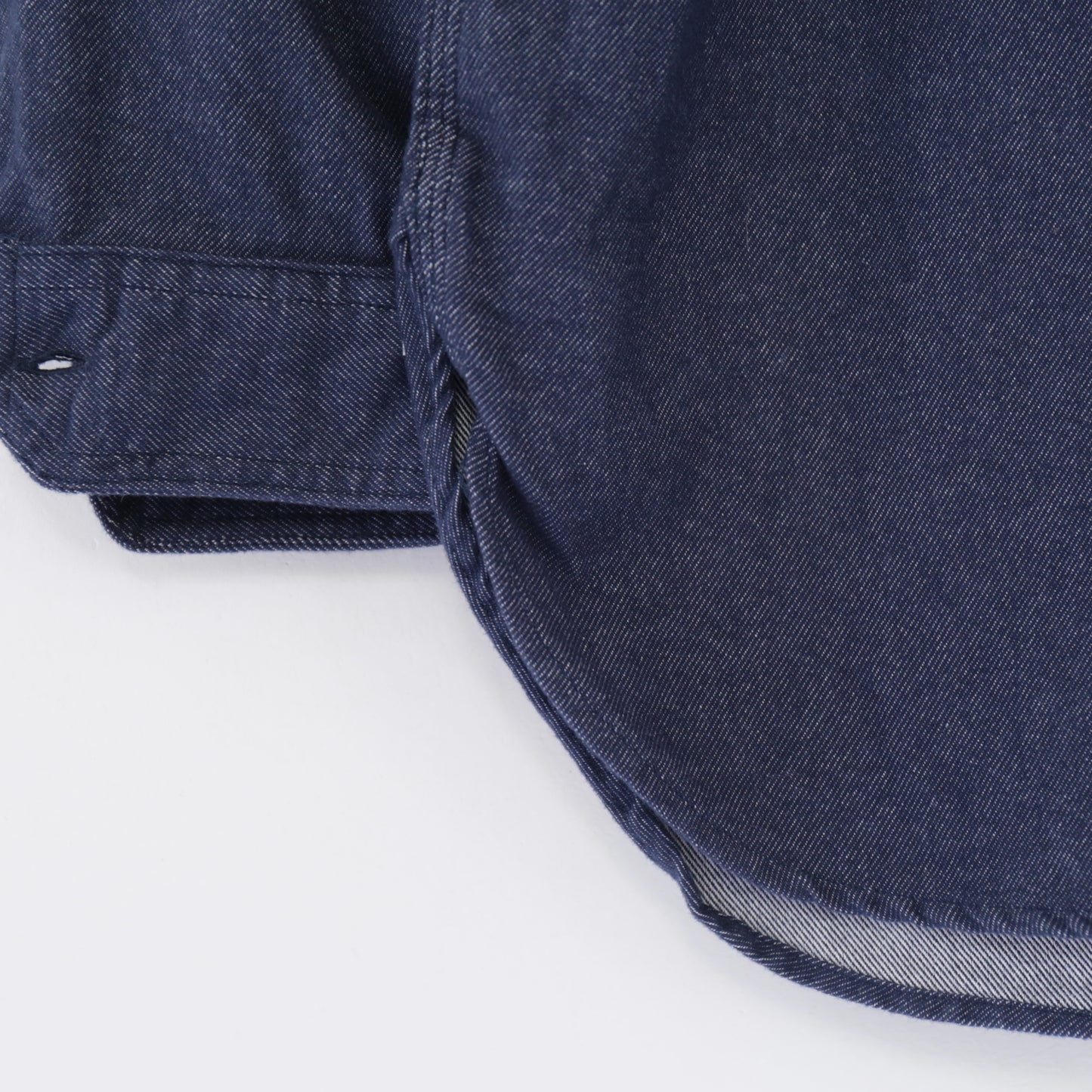 Work Shirt - Cotton Denim Flannel｜Indigo