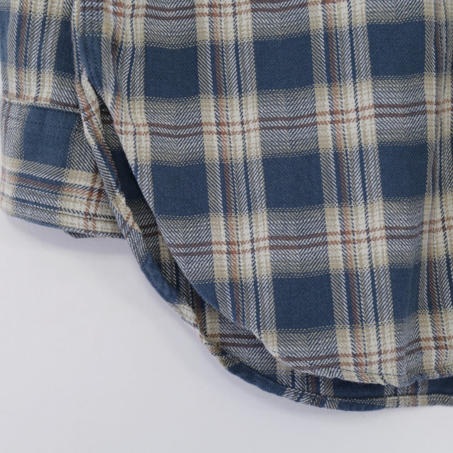 Work Shirt - Cotton Plaid Jacquard｜Navy
