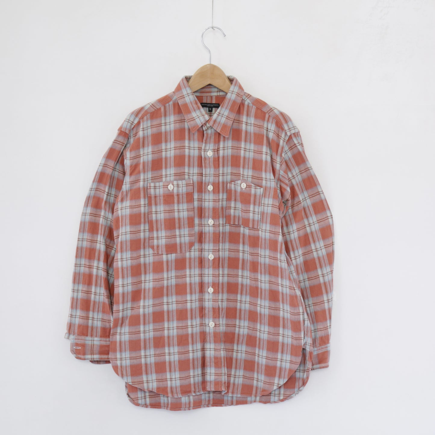 Work Shirt - Cotton Plaid Jacquard｜Pink