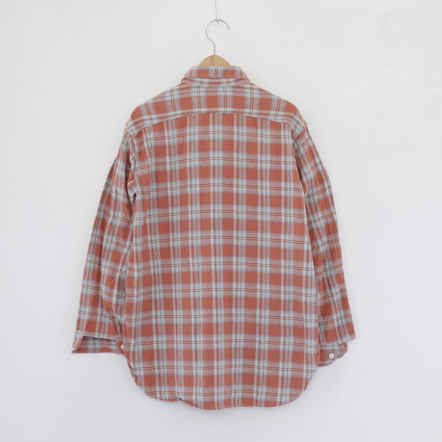 Work Shirt - Cotton Plaid Jacquard｜Pink