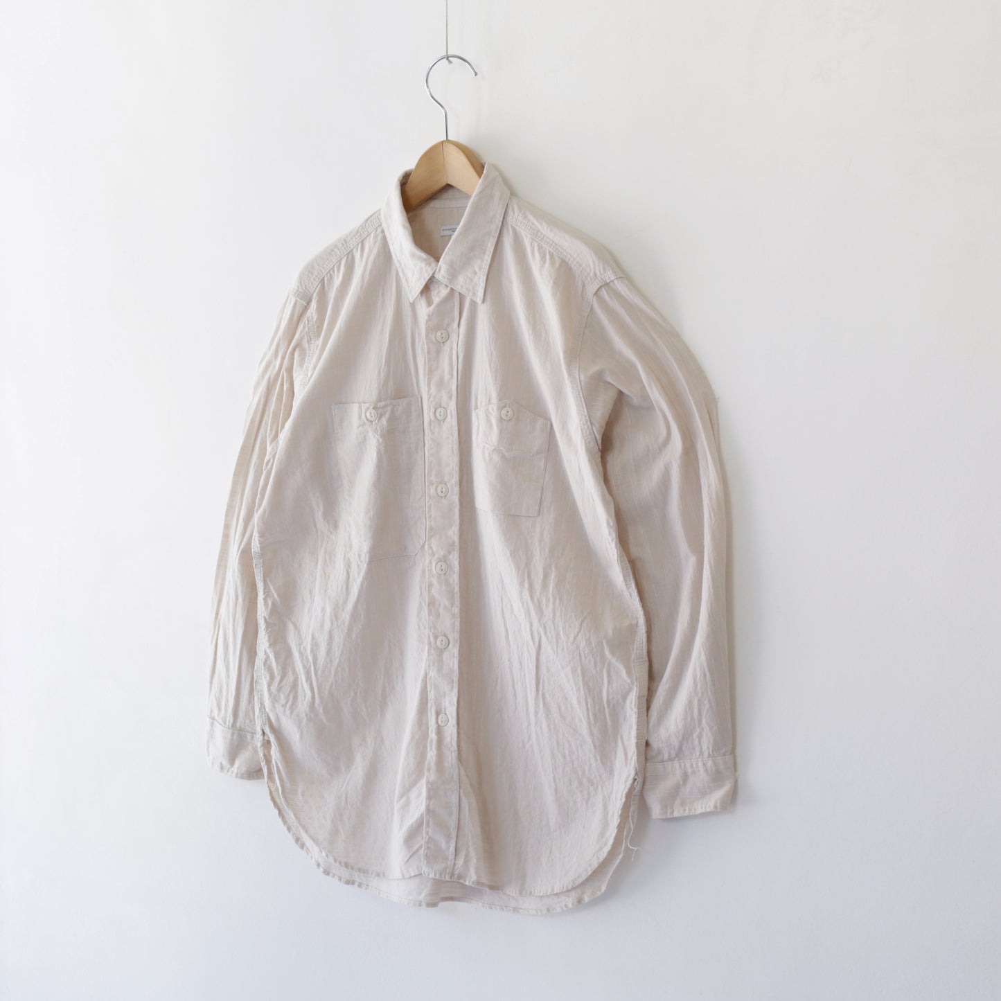 Work Shirt - Cotton Slab｜Beige