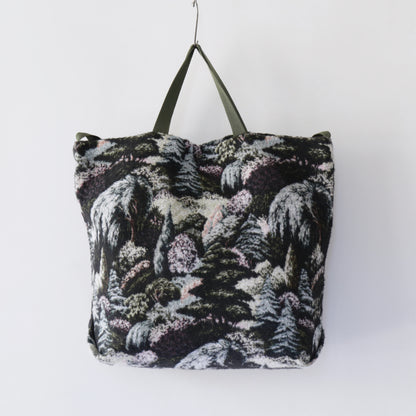 Carry All Tote - CP Forest Jacquard｜Green